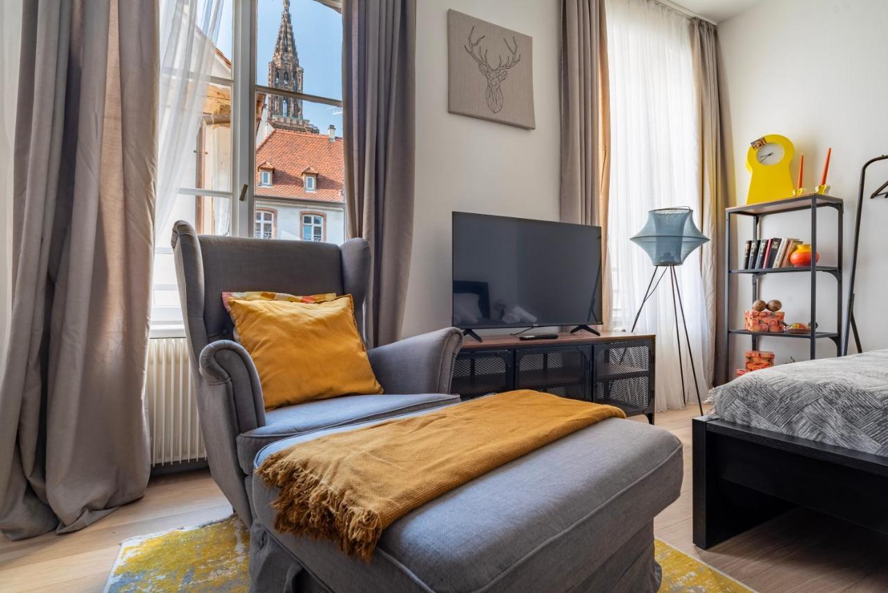 Chez Francoise - Hyper-Centre, Vue Cathedrale Apartman Strasbourg Kültér fotó